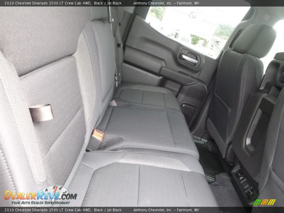 2019 Chevrolet Silverado 1500 LT Crew Cab 4WD Black / Jet Black Photo #11