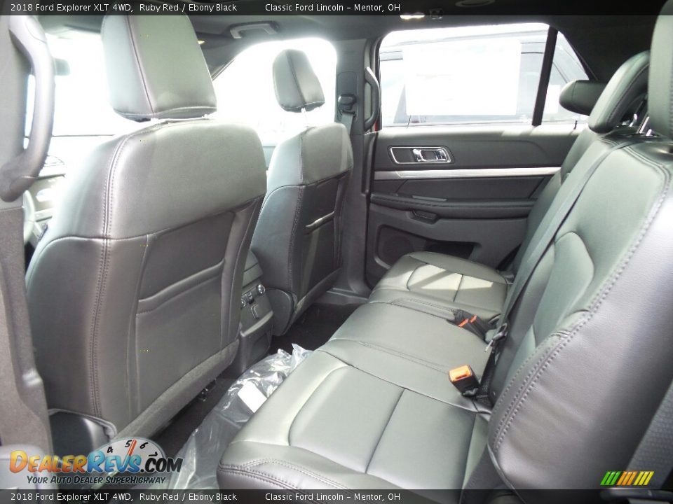 2018 Ford Explorer XLT 4WD Ruby Red / Ebony Black Photo #5
