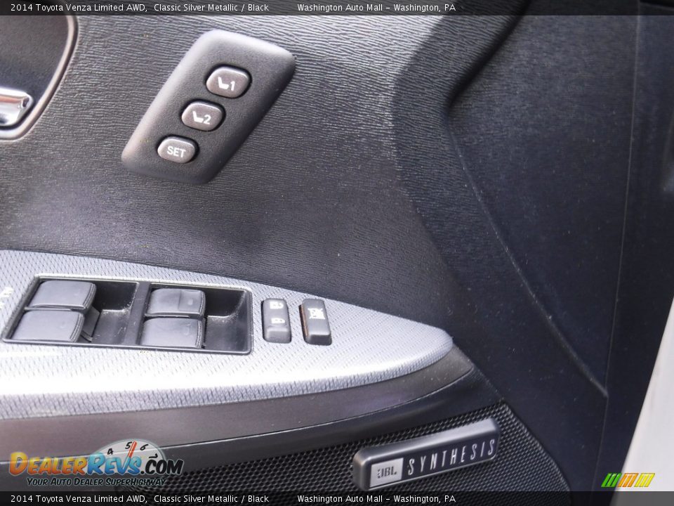 2014 Toyota Venza Limited AWD Classic Silver Metallic / Black Photo #14