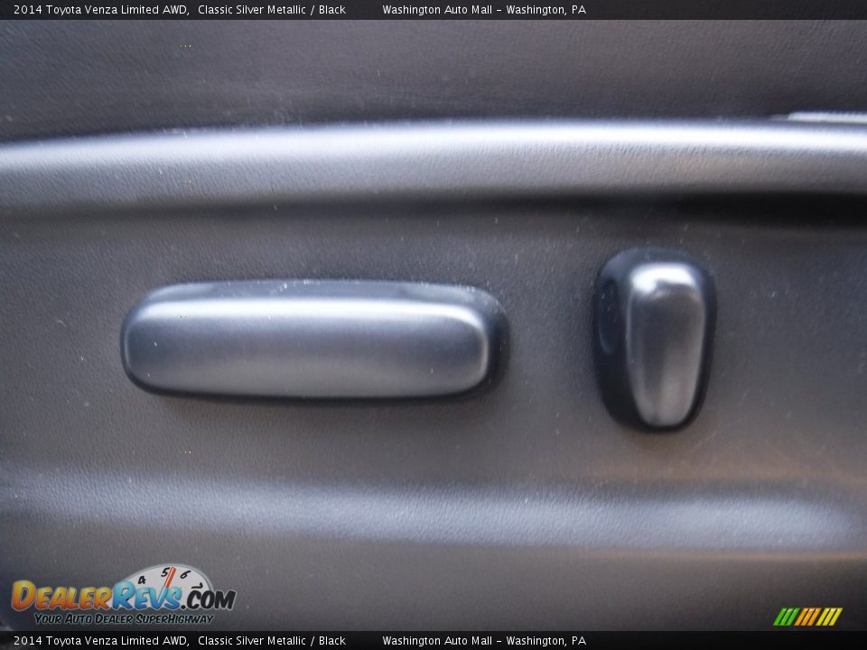 2014 Toyota Venza Limited AWD Classic Silver Metallic / Black Photo #18