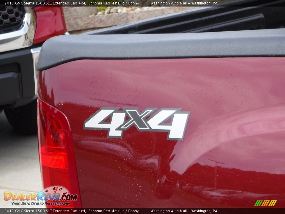 2013 GMC Sierra 1500 SLE Extended Cab 4x4 Sonoma Red Metallic / Ebony Photo #4
