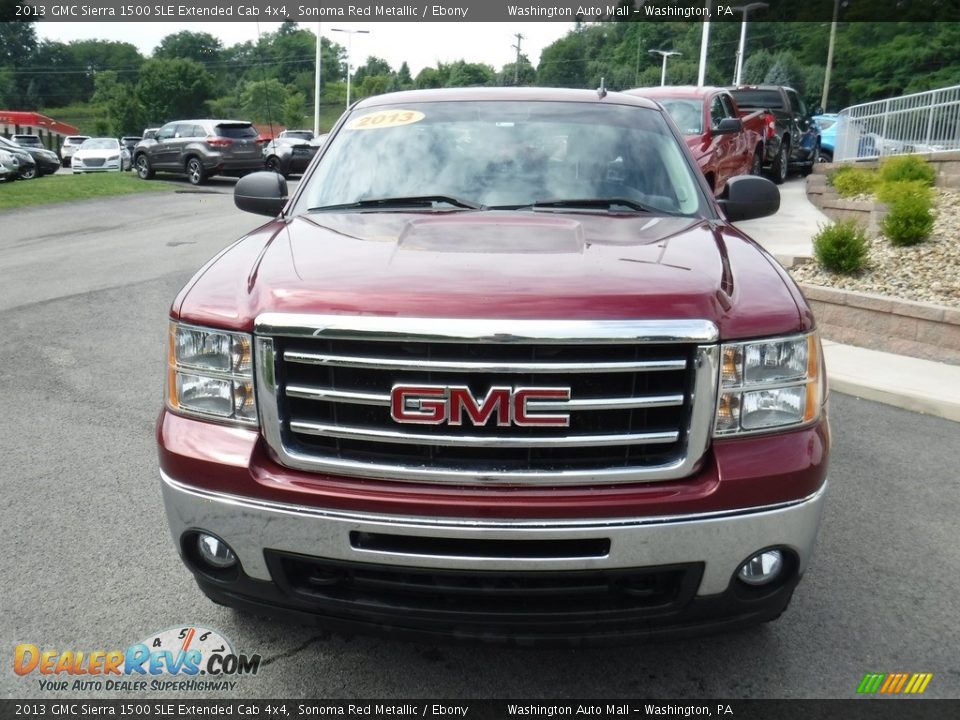 2013 GMC Sierra 1500 SLE Extended Cab 4x4 Sonoma Red Metallic / Ebony Photo #5