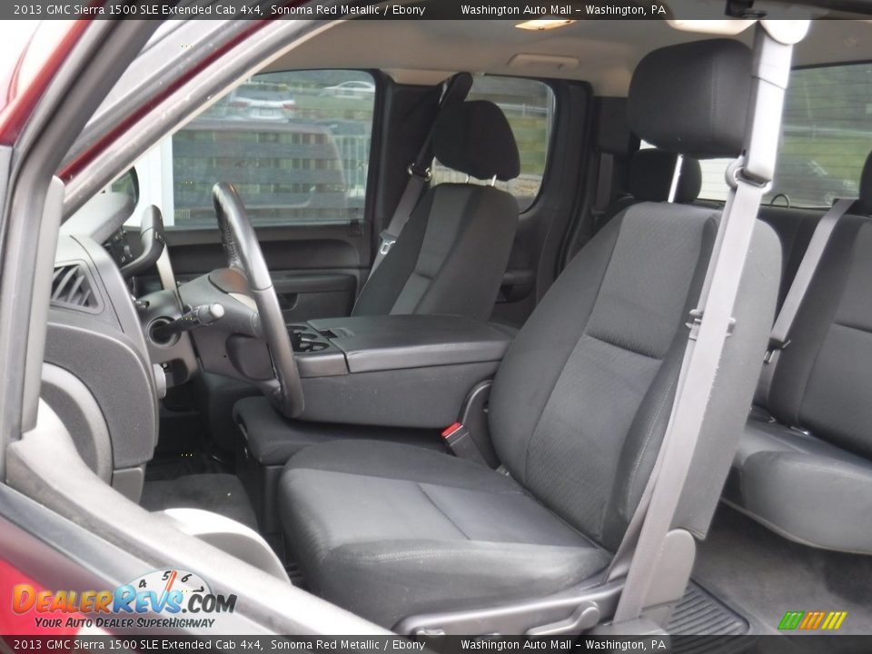 2013 GMC Sierra 1500 SLE Extended Cab 4x4 Sonoma Red Metallic / Ebony Photo #15