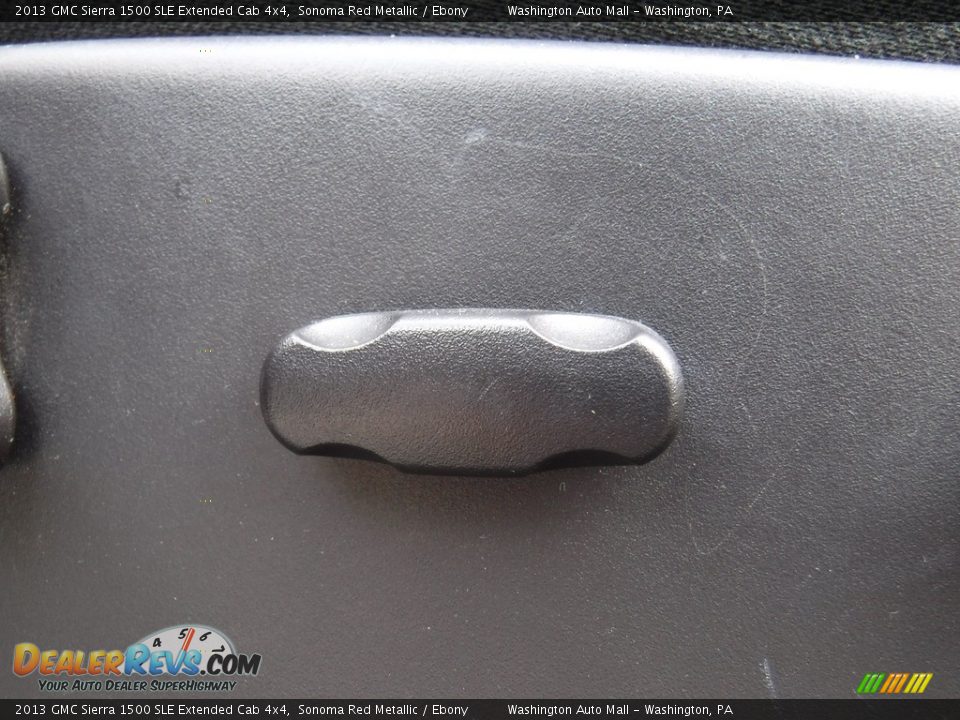 2013 GMC Sierra 1500 SLE Extended Cab 4x4 Sonoma Red Metallic / Ebony Photo #16