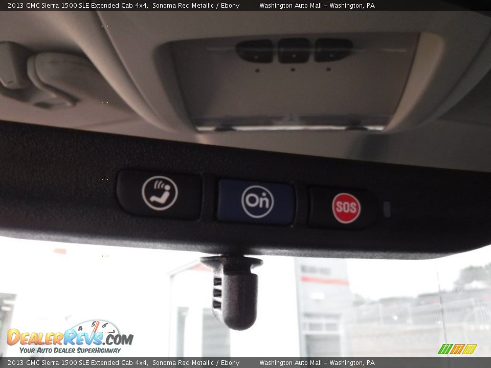2013 GMC Sierra 1500 SLE Extended Cab 4x4 Sonoma Red Metallic / Ebony Photo #19