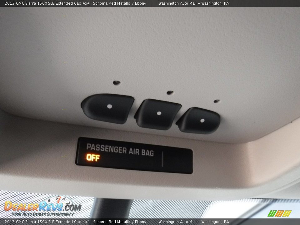 2013 GMC Sierra 1500 SLE Extended Cab 4x4 Sonoma Red Metallic / Ebony Photo #20