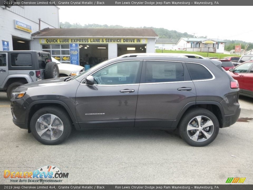 2019 Jeep Cherokee Limited 4x4 Granite Crystal Metallic / Black Photo #2