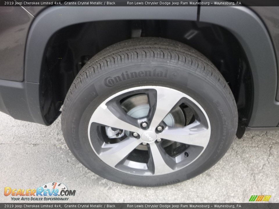 2019 Jeep Cherokee Limited 4x4 Granite Crystal Metallic / Black Photo #9