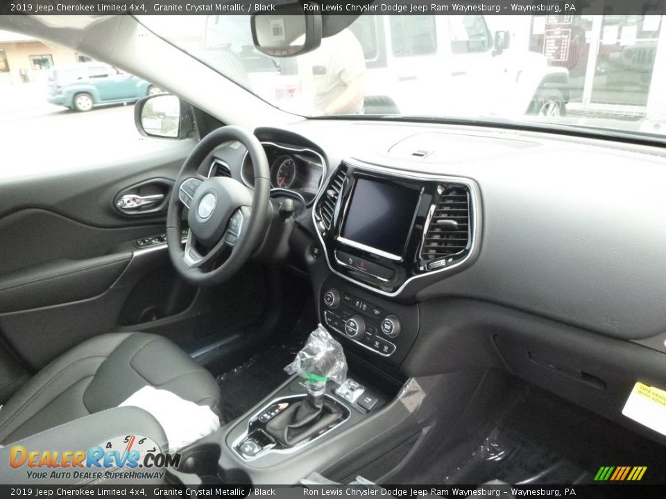 2019 Jeep Cherokee Limited 4x4 Granite Crystal Metallic / Black Photo #12
