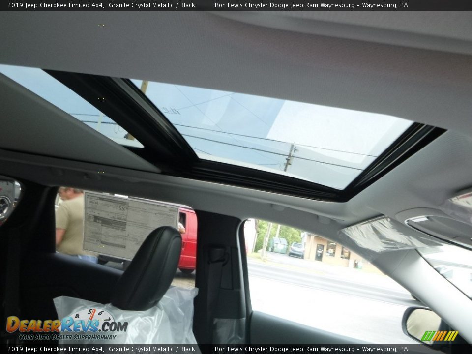 2019 Jeep Cherokee Limited 4x4 Granite Crystal Metallic / Black Photo #13