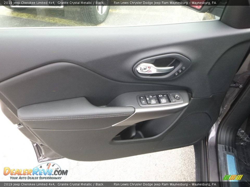 2019 Jeep Cherokee Limited 4x4 Granite Crystal Metallic / Black Photo #14