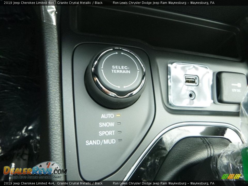 2019 Jeep Cherokee Limited 4x4 Granite Crystal Metallic / Black Photo #20
