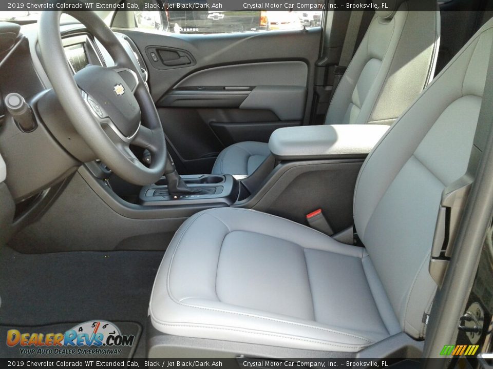 Jet Black/Dark Ash Interior - 2019 Chevrolet Colorado WT Extended Cab Photo #9