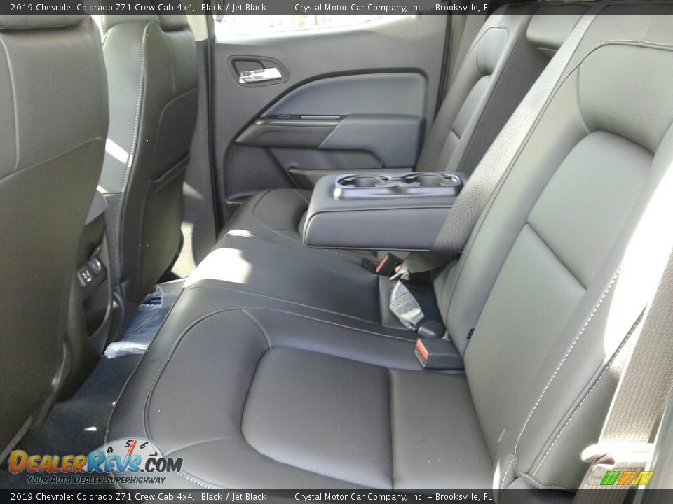 Rear Seat of 2019 Chevrolet Colorado Z71 Crew Cab 4x4 Photo #10