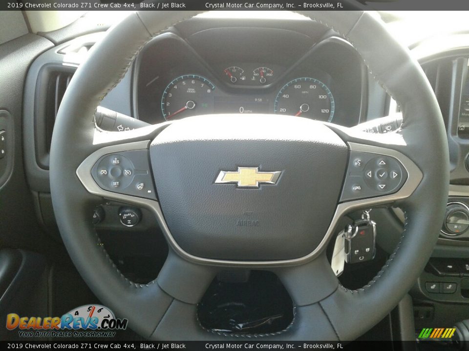 2019 Chevrolet Colorado Z71 Crew Cab 4x4 Steering Wheel Photo #14