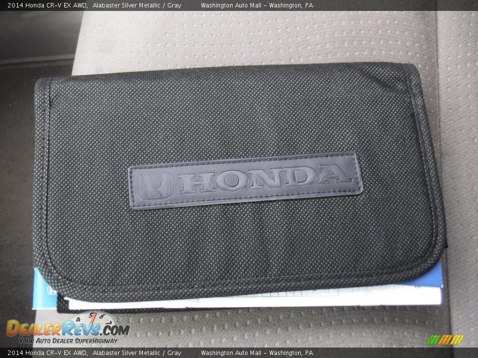2014 Honda CR-V EX AWD Alabaster Silver Metallic / Gray Photo #22