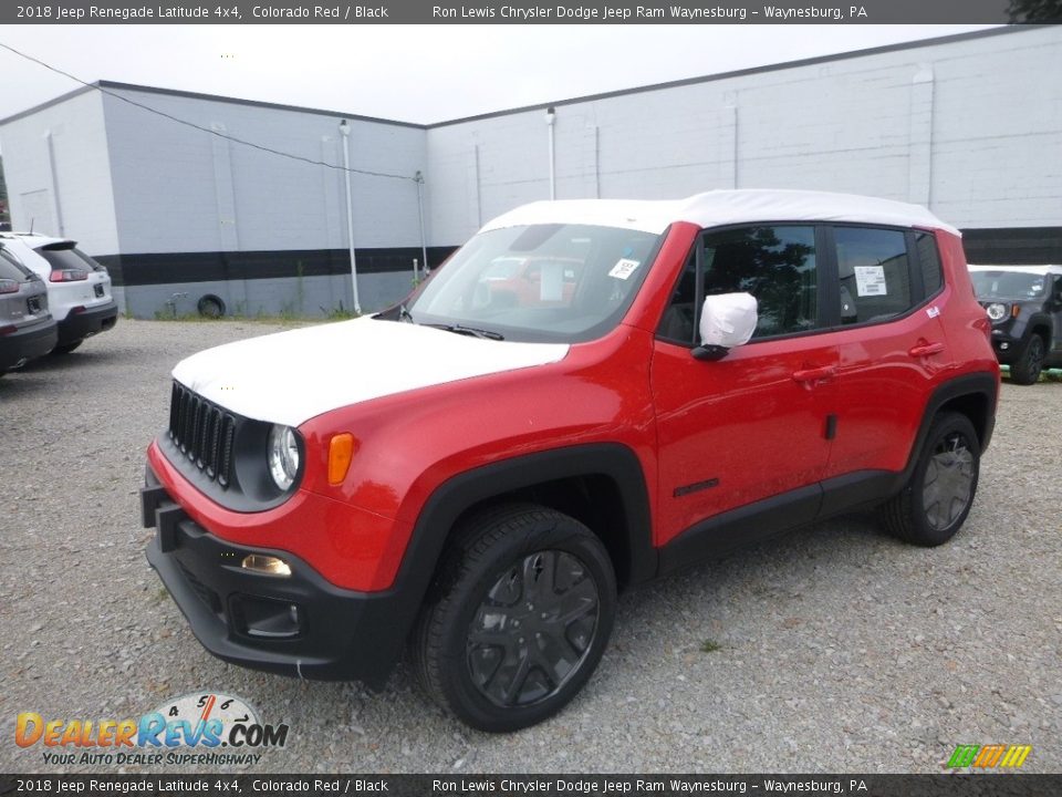 2018 Jeep Renegade Latitude 4x4 Colorado Red / Black Photo #1