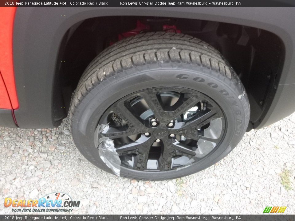 2018 Jeep Renegade Latitude 4x4 Colorado Red / Black Photo #9