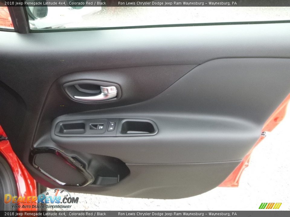 2018 Jeep Renegade Latitude 4x4 Colorado Red / Black Photo #13