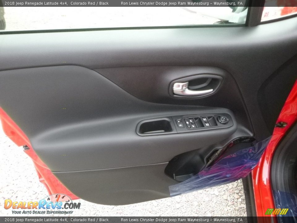2018 Jeep Renegade Latitude 4x4 Colorado Red / Black Photo #14