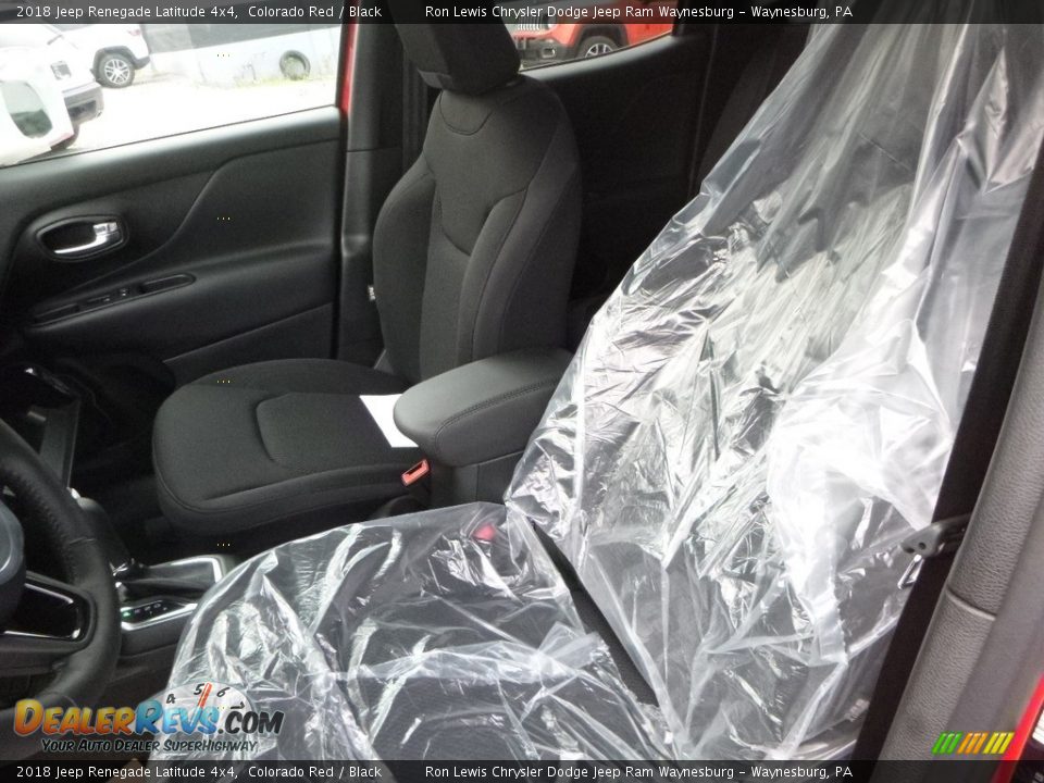 2018 Jeep Renegade Latitude 4x4 Colorado Red / Black Photo #15