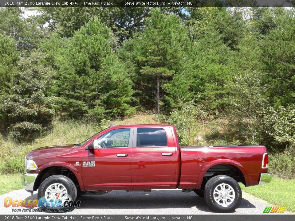 2018 Ram 2500 Laramie Crew Cab 4x4 Flame Red / Black Photo #1