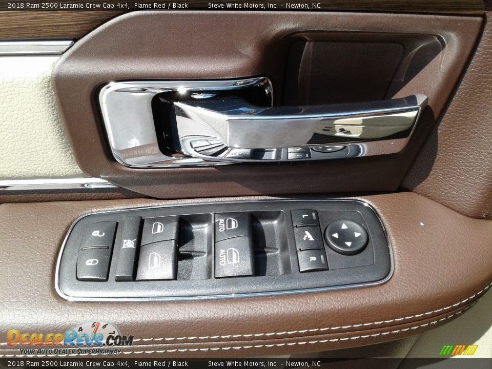 2018 Ram 2500 Laramie Crew Cab 4x4 Flame Red / Black Photo #9