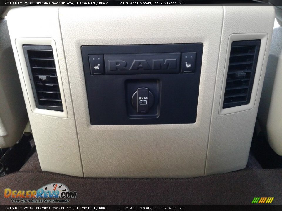 2018 Ram 2500 Laramie Crew Cab 4x4 Flame Red / Black Photo #12