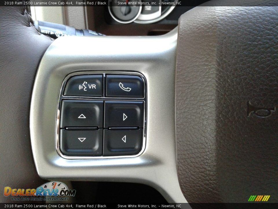 2018 Ram 2500 Laramie Crew Cab 4x4 Flame Red / Black Photo #18