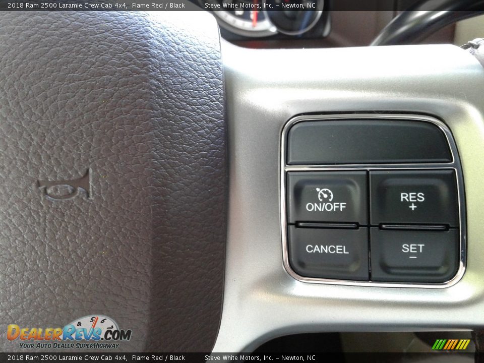 2018 Ram 2500 Laramie Crew Cab 4x4 Flame Red / Black Photo #19