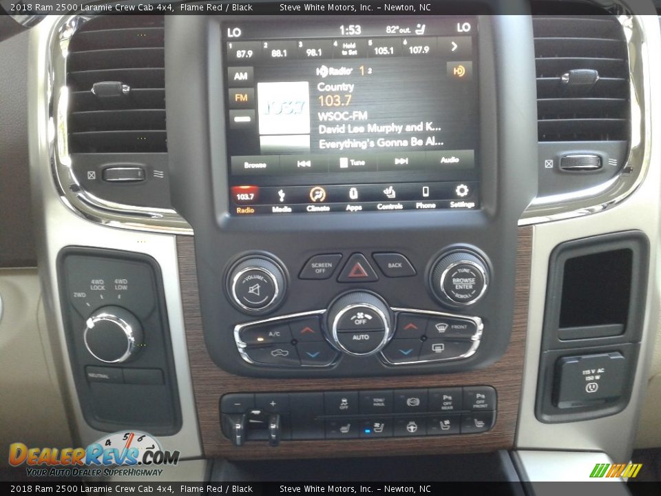 2018 Ram 2500 Laramie Crew Cab 4x4 Flame Red / Black Photo #21