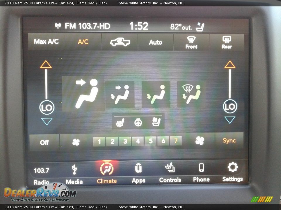 2018 Ram 2500 Laramie Crew Cab 4x4 Flame Red / Black Photo #24