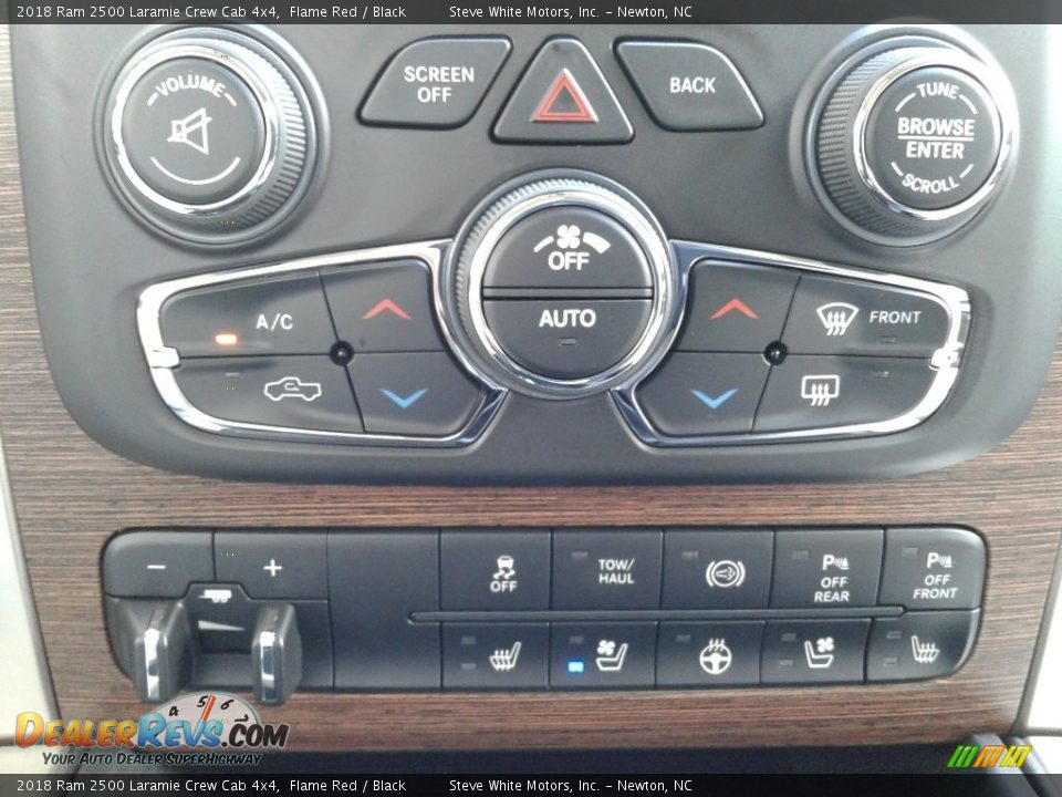 2018 Ram 2500 Laramie Crew Cab 4x4 Flame Red / Black Photo #28