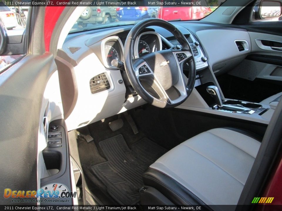 2011 Chevrolet Equinox LTZ Cardinal Red Metallic / Light Titanium/Jet Black Photo #12