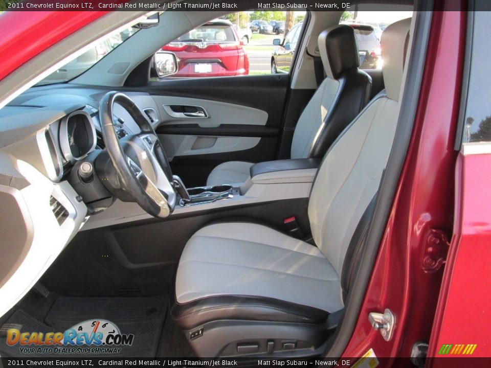 2011 Chevrolet Equinox LTZ Cardinal Red Metallic / Light Titanium/Jet Black Photo #13