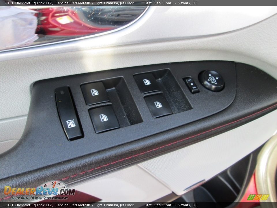 2011 Chevrolet Equinox LTZ Cardinal Red Metallic / Light Titanium/Jet Black Photo #15