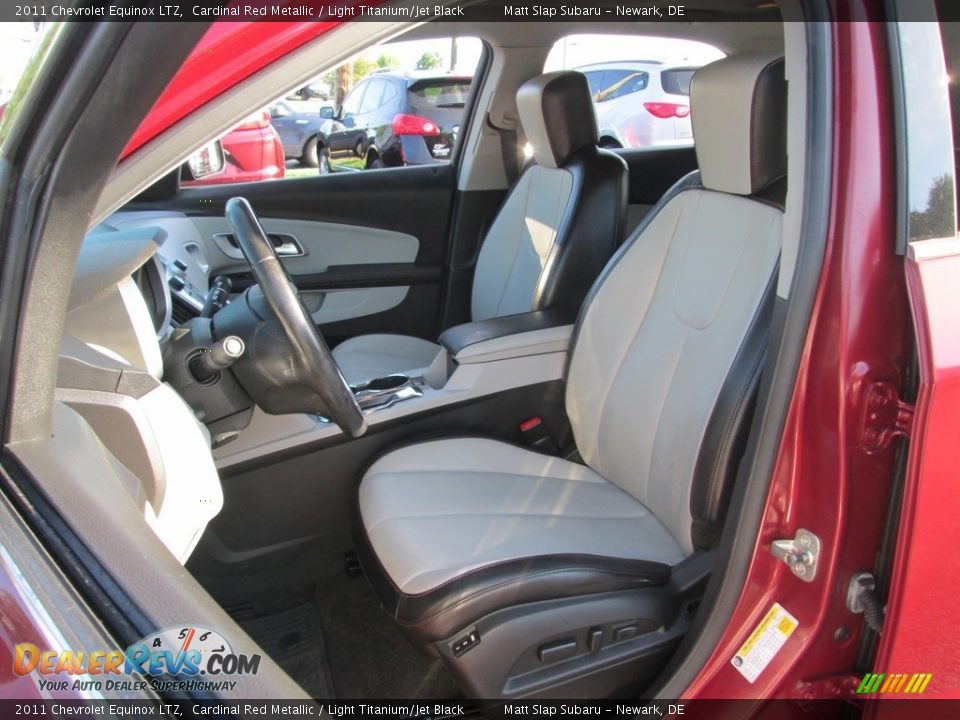 2011 Chevrolet Equinox LTZ Cardinal Red Metallic / Light Titanium/Jet Black Photo #16