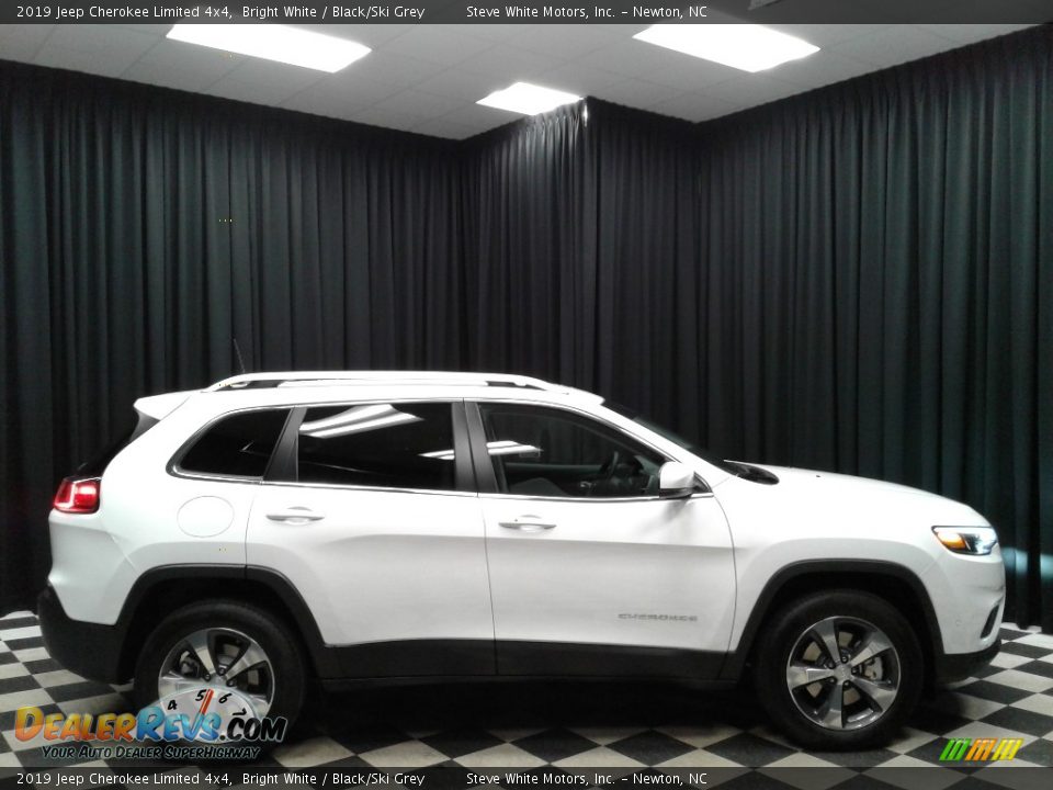 2019 Jeep Cherokee Limited 4x4 Bright White / Black/Ski Grey Photo #5