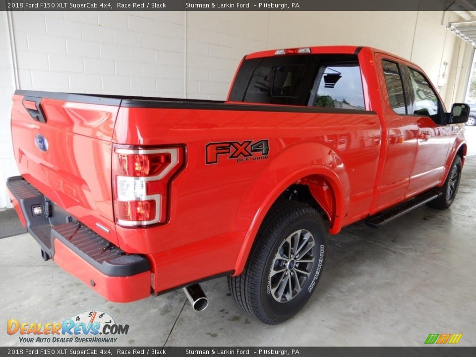 2018 Ford F150 XLT SuperCab 4x4 Race Red / Black Photo #2