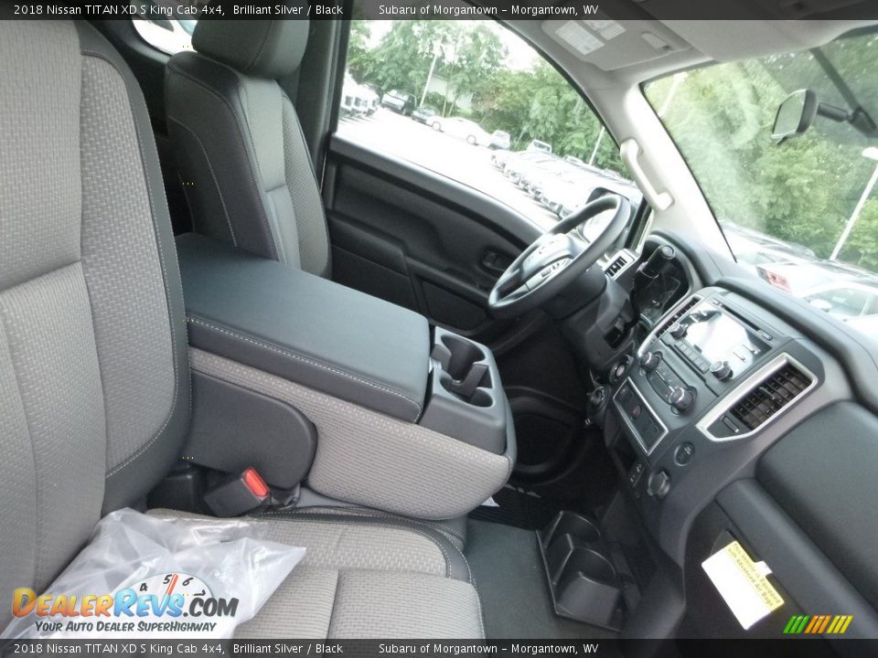 Front Seat of 2018 Nissan TITAN XD S King Cab 4x4 Photo #10