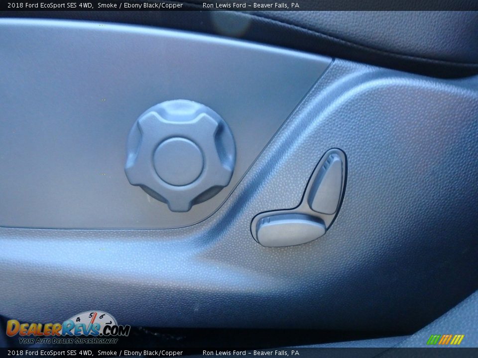 2018 Ford EcoSport SES 4WD Smoke / Ebony Black/Copper Photo #16