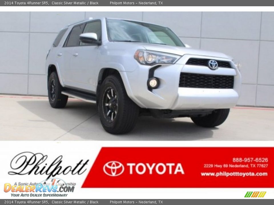 2014 Toyota 4Runner SR5 Classic Silver Metallic / Black Photo #1