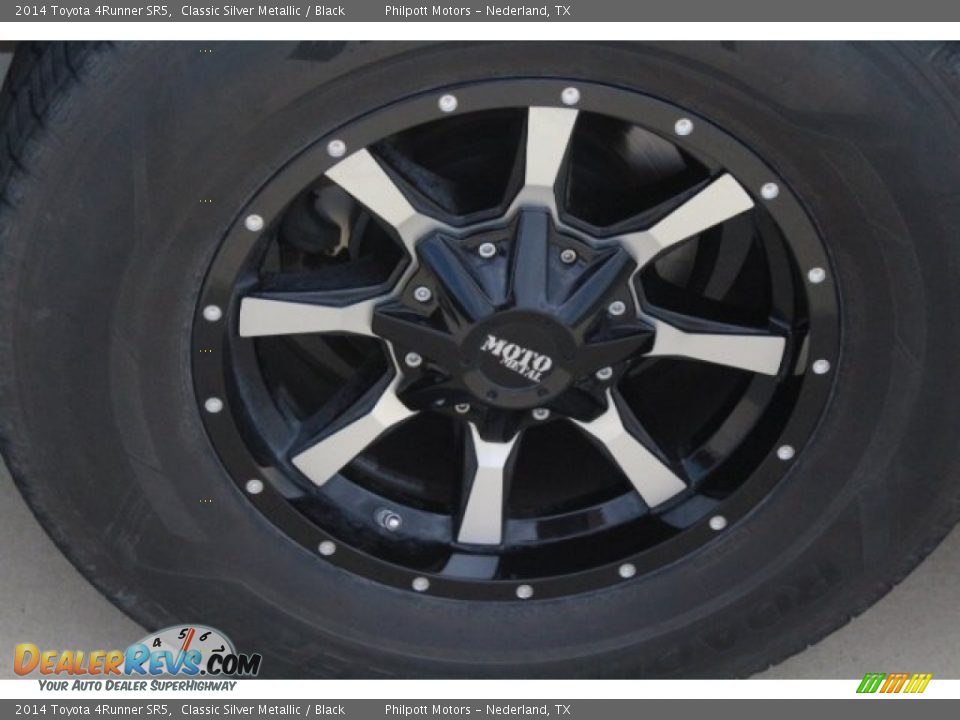 2014 Toyota 4Runner SR5 Classic Silver Metallic / Black Photo #9