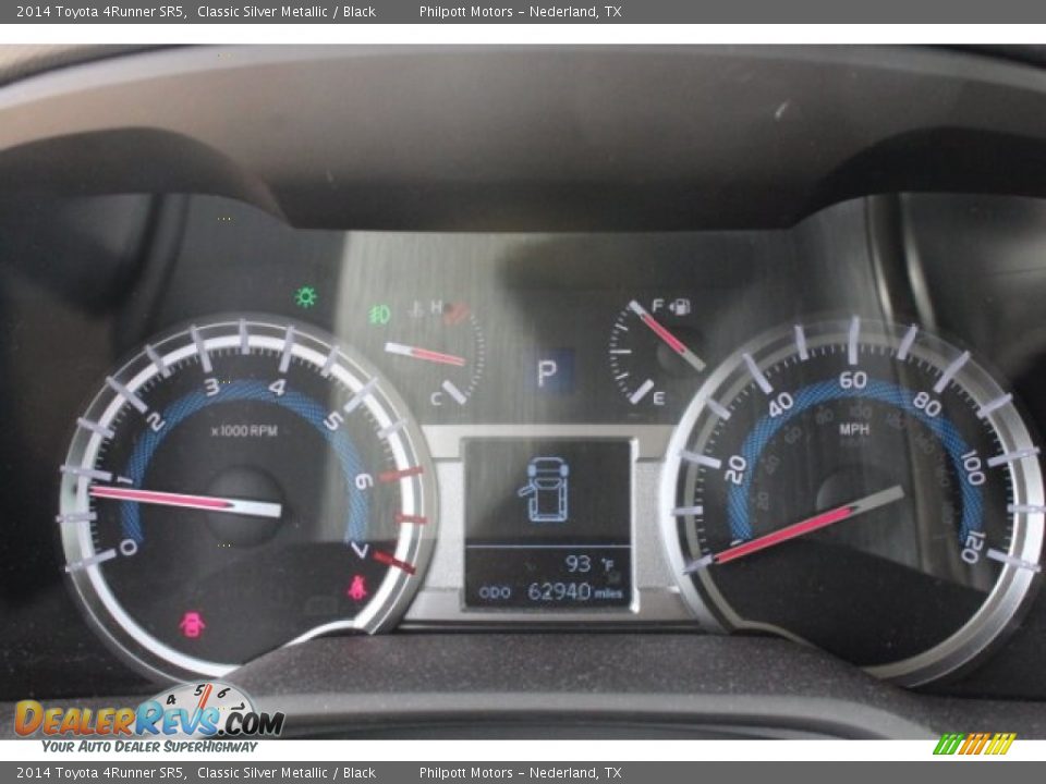 2014 Toyota 4Runner SR5 Classic Silver Metallic / Black Photo #20