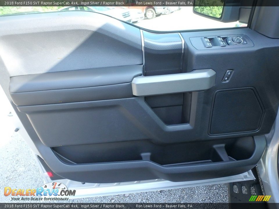 2018 Ford F150 SVT Raptor SuperCab 4x4 Ingot Silver / Raptor Black Photo #13