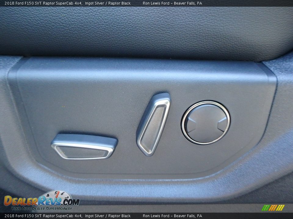 2018 Ford F150 SVT Raptor SuperCab 4x4 Ingot Silver / Raptor Black Photo #15