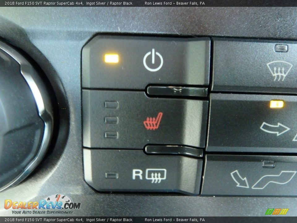 2018 Ford F150 SVT Raptor SuperCab 4x4 Ingot Silver / Raptor Black Photo #18