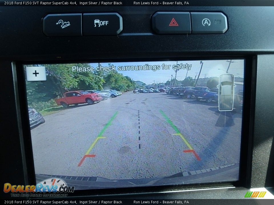 2018 Ford F150 SVT Raptor SuperCab 4x4 Ingot Silver / Raptor Black Photo #20