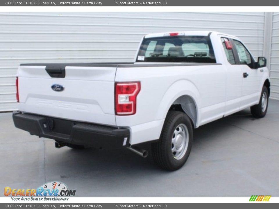 2018 Ford F150 XL SuperCab Oxford White / Earth Gray Photo #10