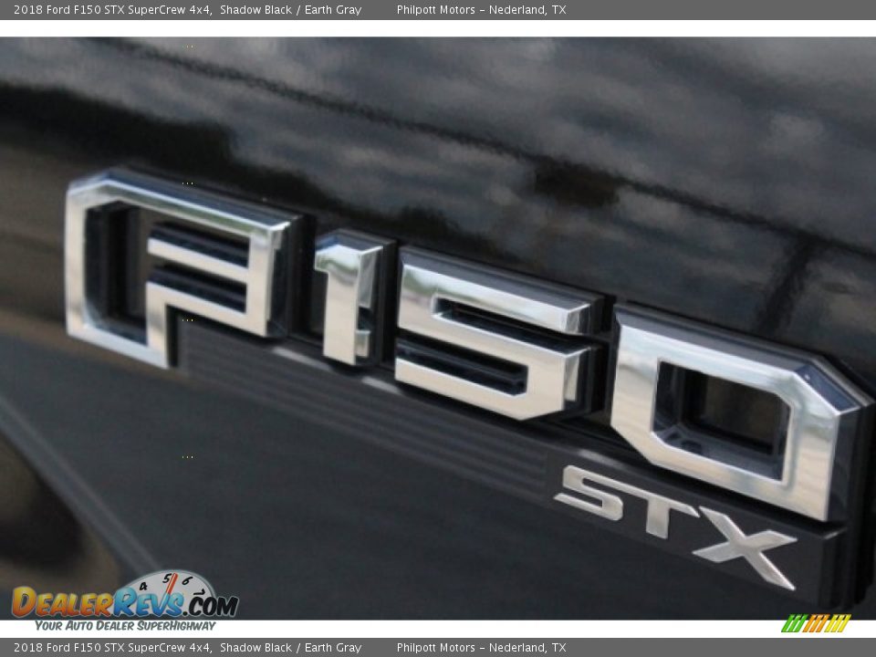 2018 Ford F150 STX SuperCrew 4x4 Shadow Black / Earth Gray Photo #7